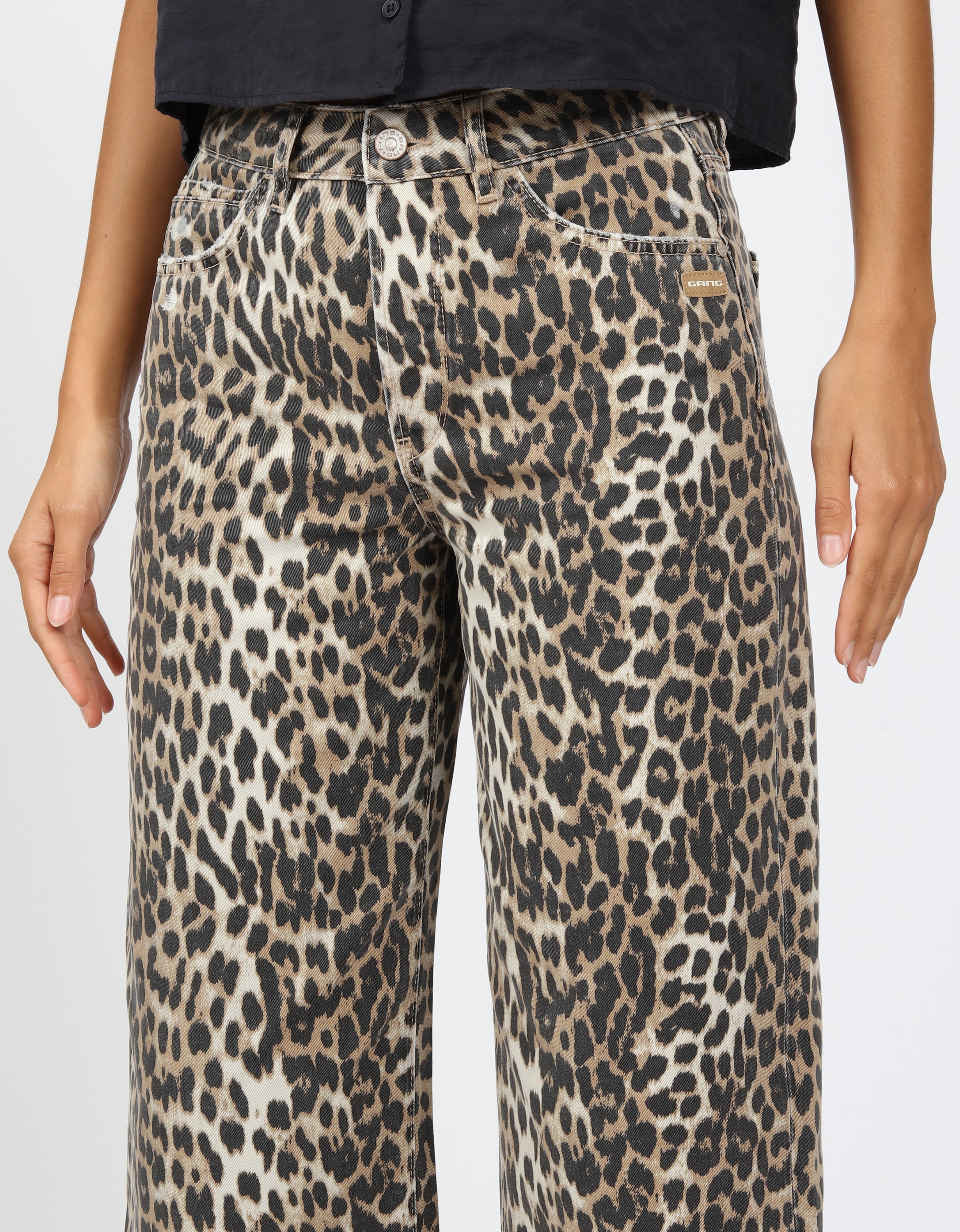 GANG Comfort-fit-Jeans »GANG Jeans Straight Fit 94JUL CROPPED«