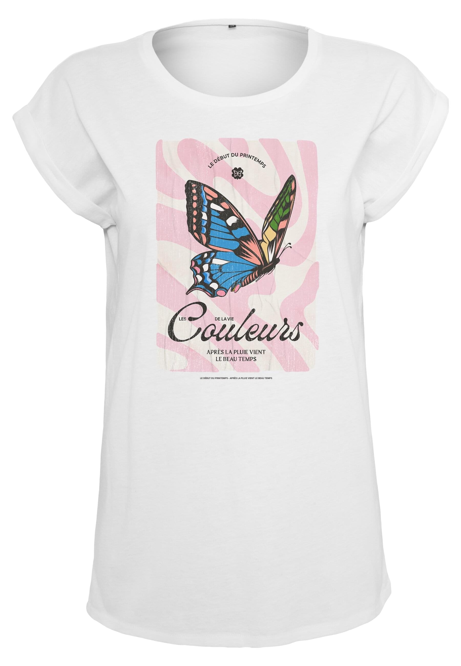 MisterTee T-Shirt "MisterTee Damen Ladies Couleurs Tee" 1 Stk. tlg. günstig online kaufen