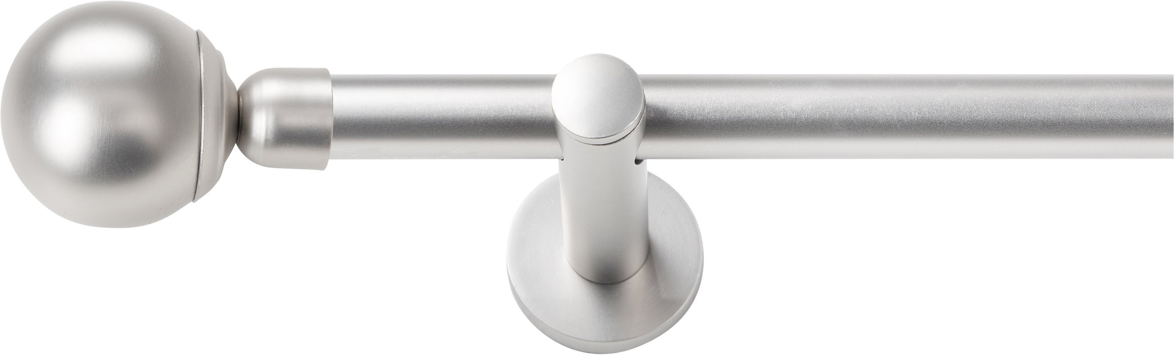 SN DECO GROUP Gardinenstange "Gardinenstange Reims Ø 19 mm, 1-läufig, Fixmaß, verschraubt" Ø 19 mm Fixmaß;kürzbar
