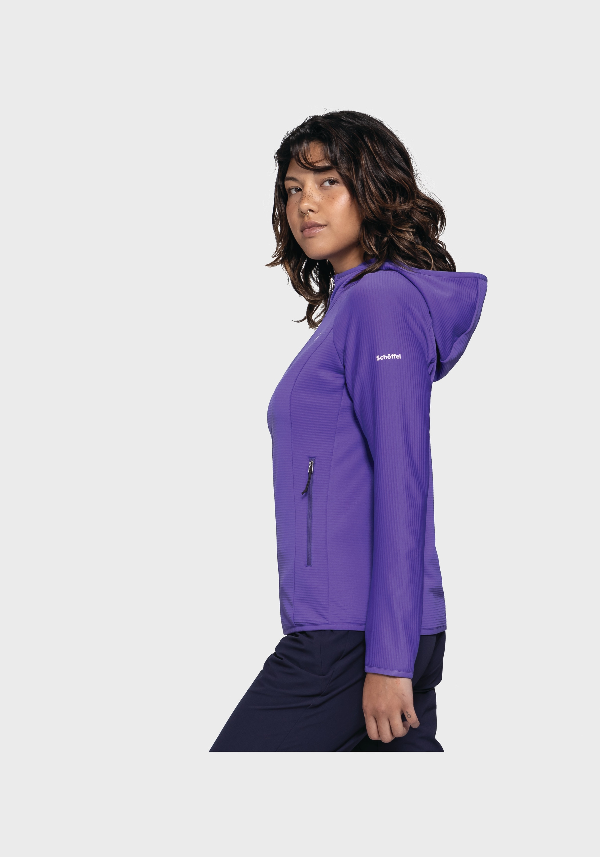 Schöffel Fleecejacke »Hiking Fleece Hoody Style Cascata WMS«, mit Kapuze
