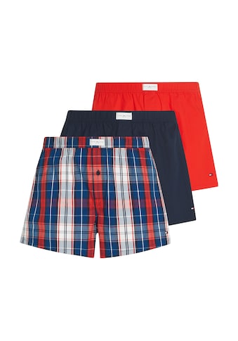 TOMMY HILFIGER Underwear Kelnaitės šortukai »3P WOVEN Kelnaitės...