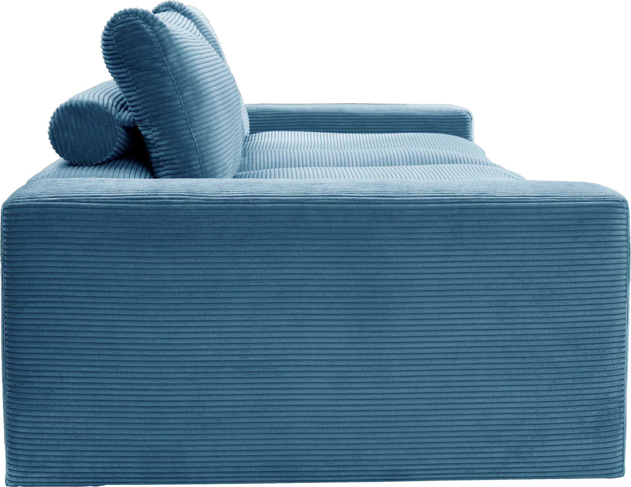 alina Big-Sofa »Sandy«, 266 cm breit und 98 cm tief, in modernem Cordstoff