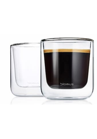 BLOMUS Thermoglas »NERO« (Set 2 tlg.) Doppelw...