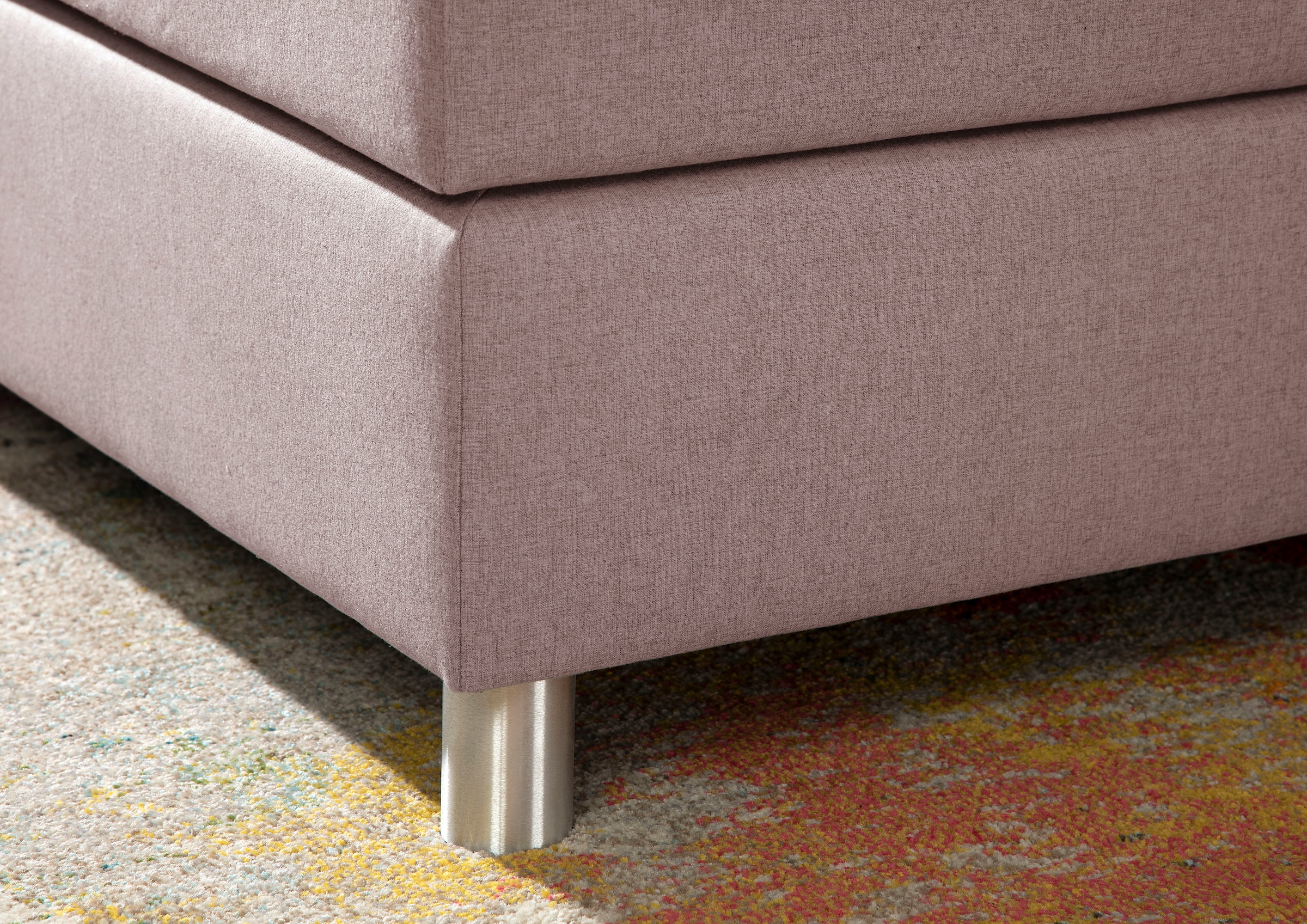 INOSIGN Boxspringbett »Parla«, incl. Topper, 4 Farben in 4 Breiten, 2 Härtegraden, 3 Matratzenarten