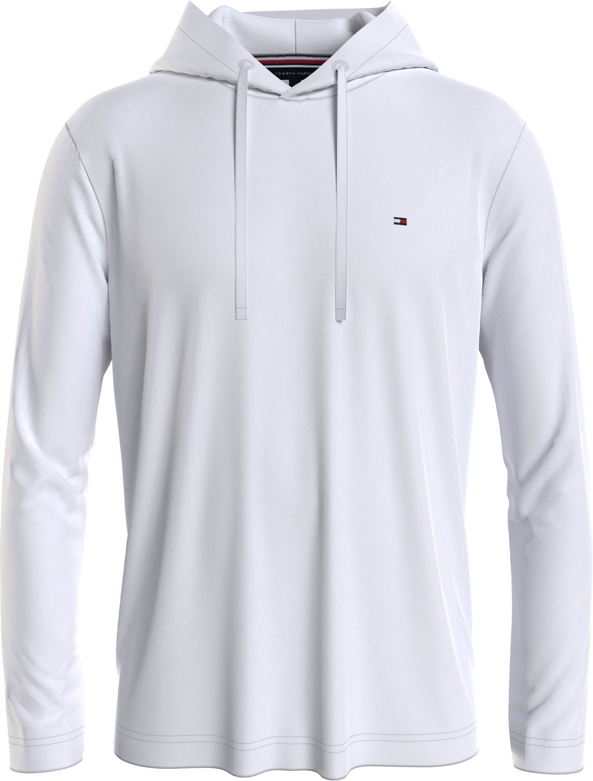 Tommy Hilfiger Kapuzenshirt »HOODED LS TEE«, mit dezenter Logo-Stickerei kaufen