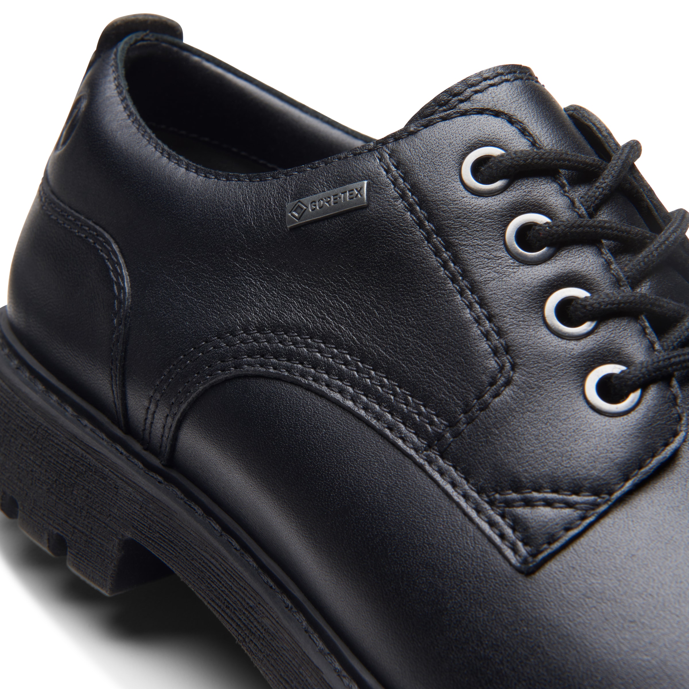 Clarks Schnürschuh »BatcombeTieGTX«, Business Schuh, Anzugschuh, Komfortschuh mit wasserdichter Gore-Tex