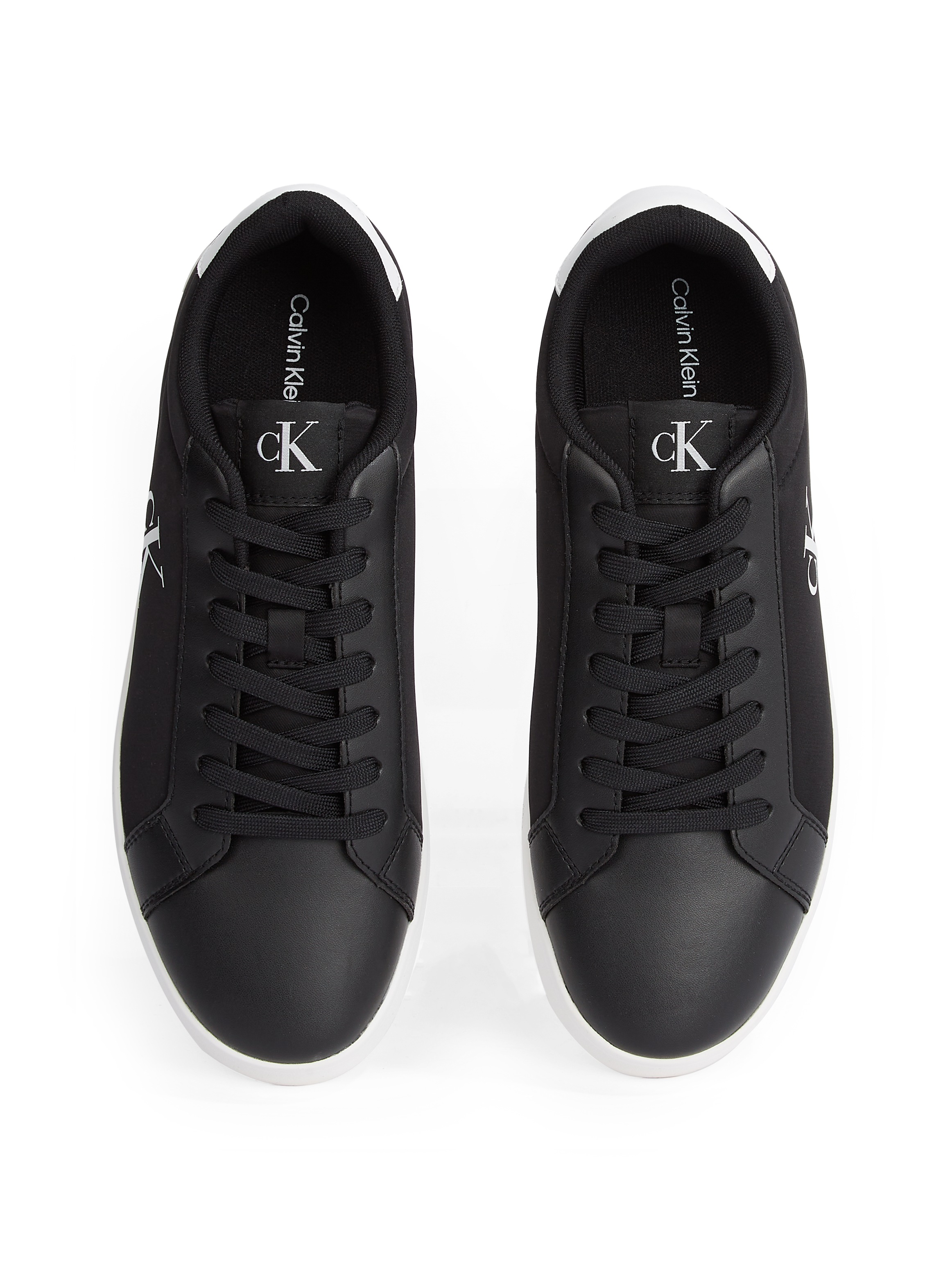 Calvin Klein Jeans Plateausneaker »3 CUPSOLE PU«, Freizeitschuh, Halbschuh, Schnürschuh mit gepolstertem Schaftrand