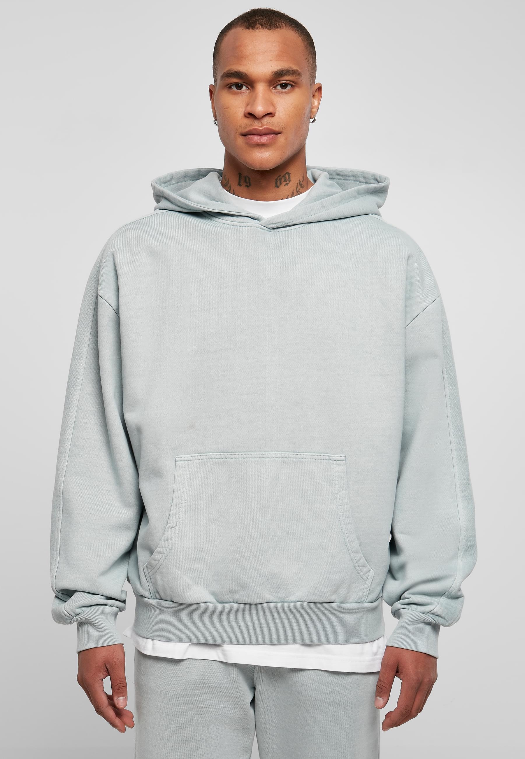 URBAN CLASSICS Kapuzensweatshirt »Urban Classics Herren Heavy Terry Garment Dye Hoody«, (1 tlg.)