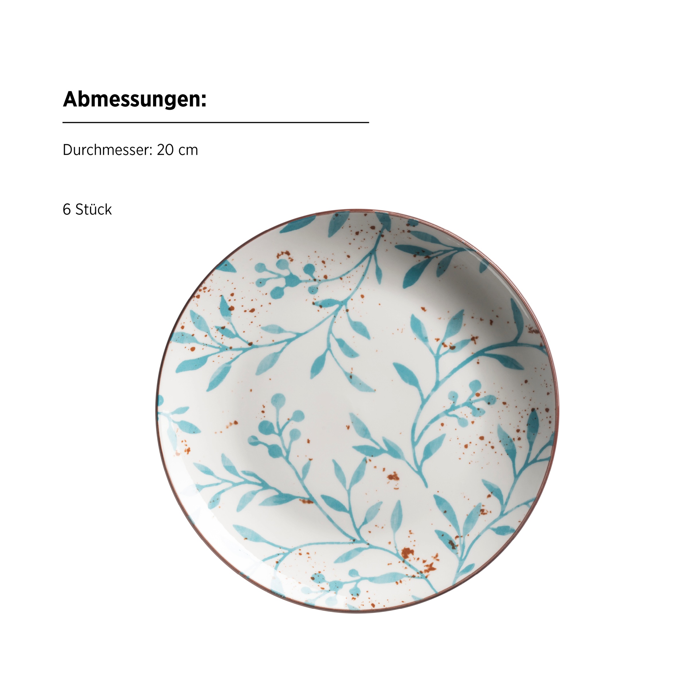 MÄSER Teller-Set »Olive« Geschirr-Set, Service