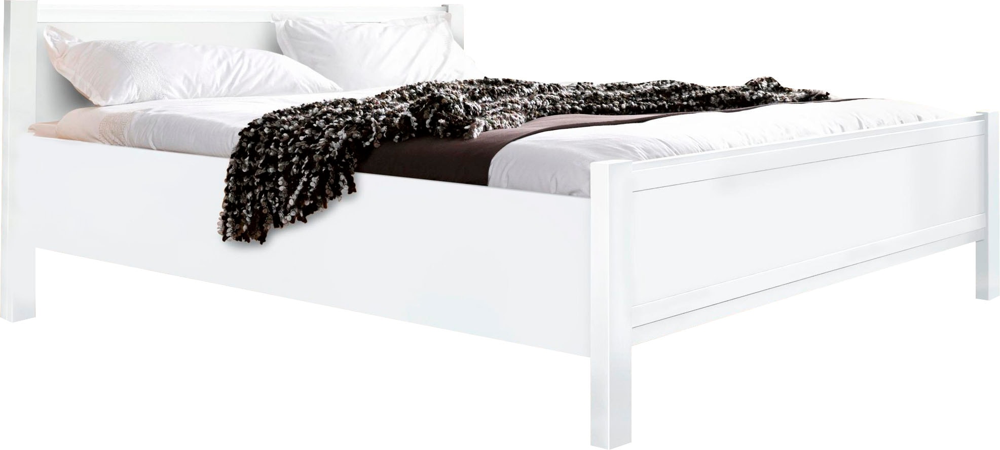 priess Bett "Husum Schlafzimmer Jugendzimmer Rahmenbett" Komforthöhe, hochwertige Premium Qualität, für Motorrahmen geeignet