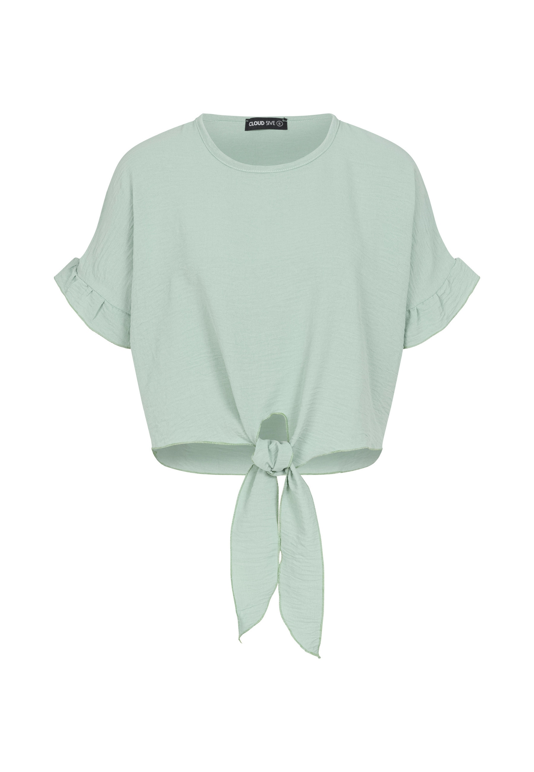 CLOUD 5IVE T-Shirt "CLOUD 5IVE Crop Knot Top" 1