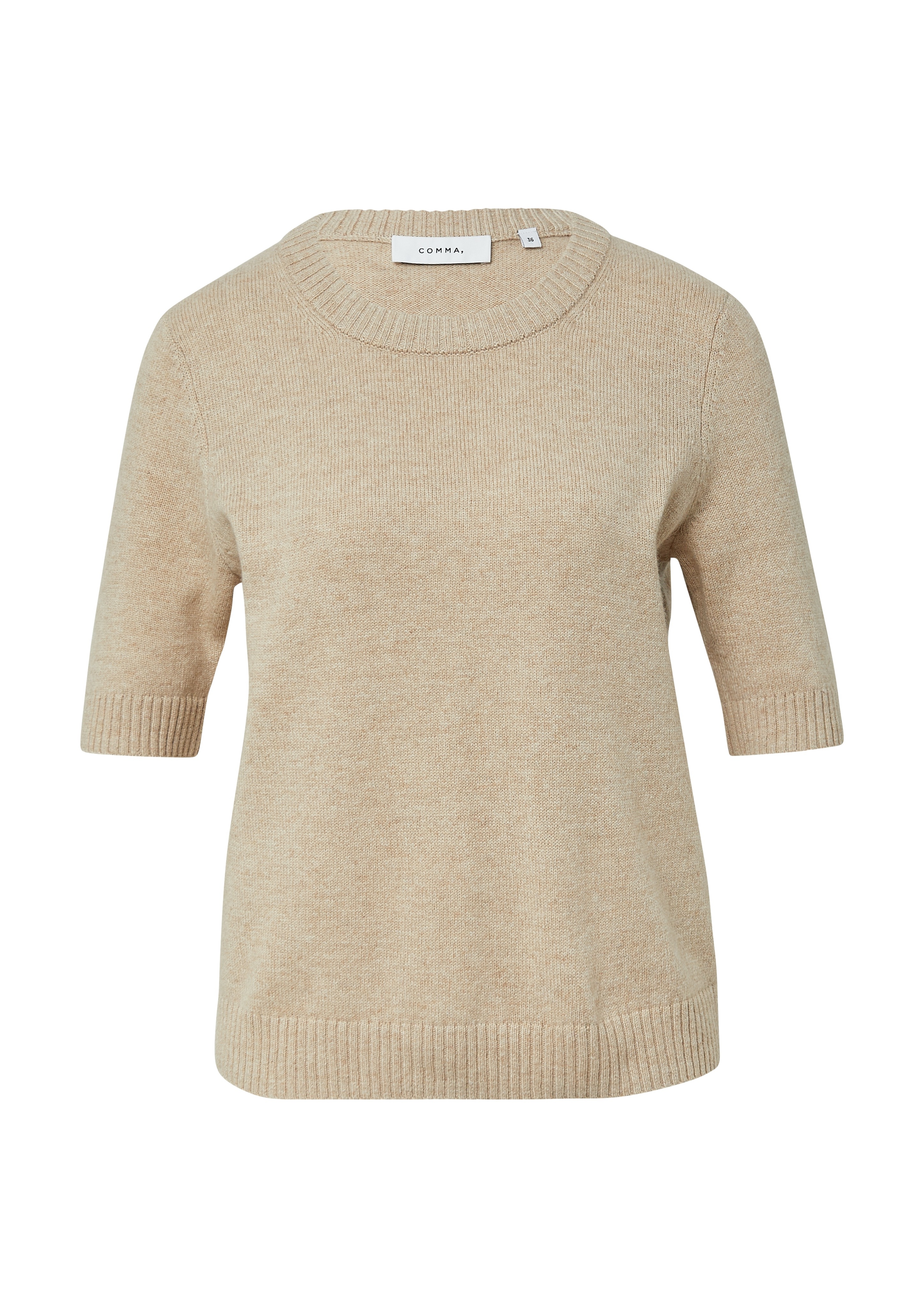 Thumbnail - Comma Strickpullover mit Rippbündchen