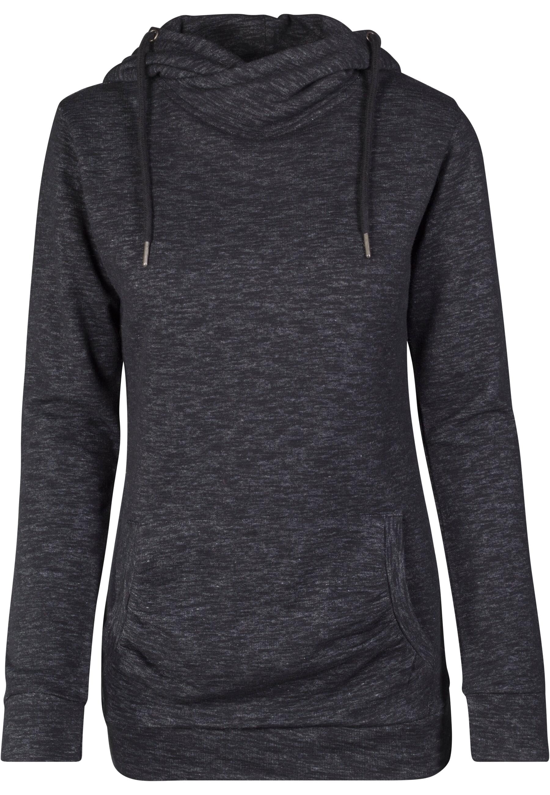 Rundhalspullover »Urban Classics Damen Ladies Slub Terry High Neck Hoody«