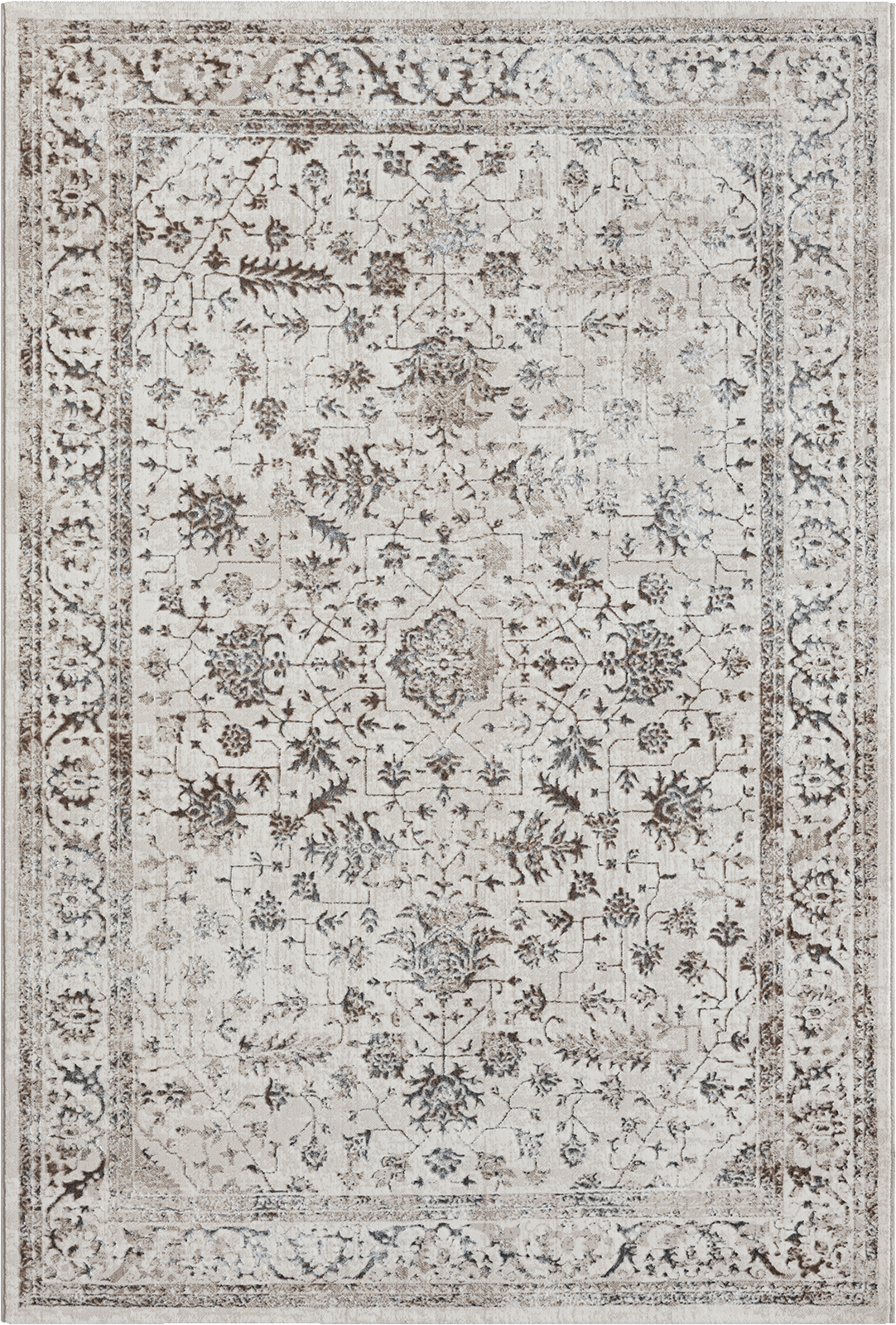 the carpet Teppich »Mila«, rechteckig, 8 mm Höhe, moderner Wohnzimmer Teppich elegant glänzender Flor