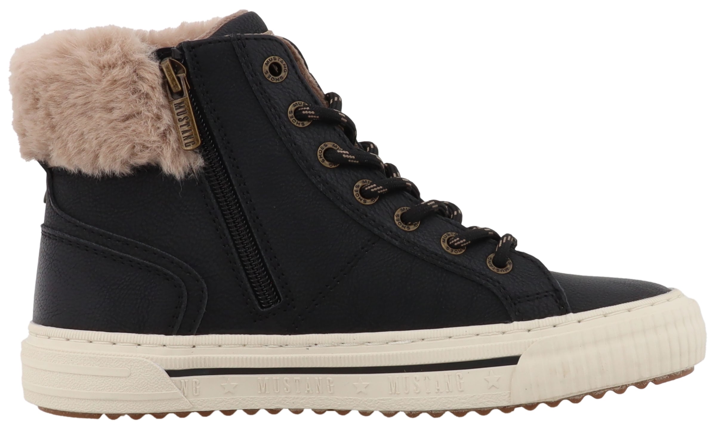 Mustang Shoes Winterboots »Kalua«  Plateausneaker, Winterboots mit Reißverschluss