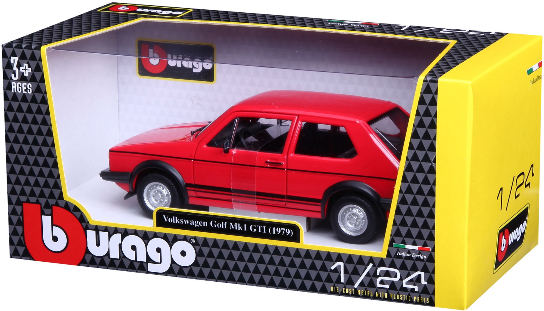 Bburago Sammlerauto »VW Golf 1 GTI (1979)«, 1:24