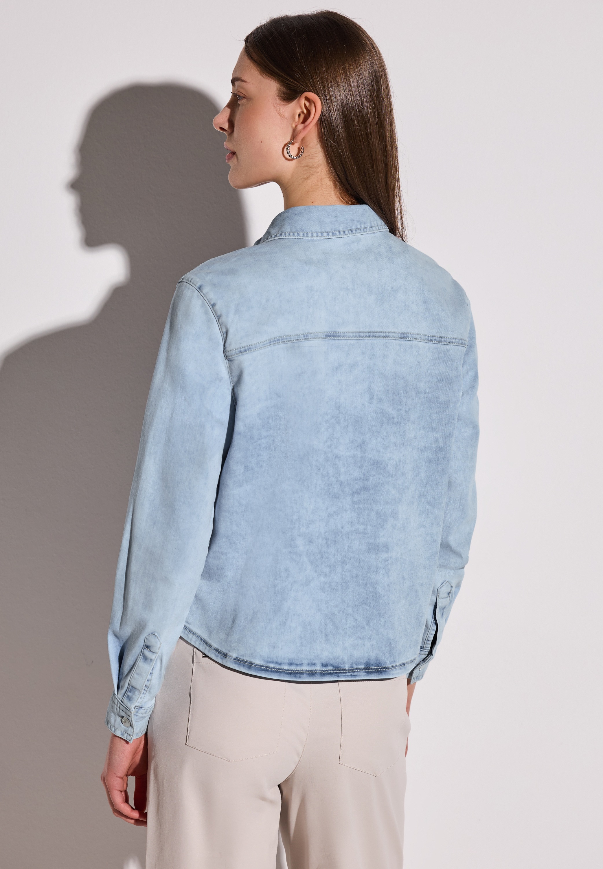 STREET ONE Hemdbluse, mit Brusttaschen günstig online kaufen