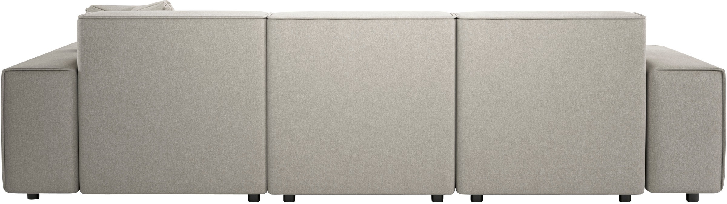 andas Ecksofa »Glimminge L-Form auch in Breitcord, Feincord + Easy care-Bezug,«, Breite 264, Zierkissen