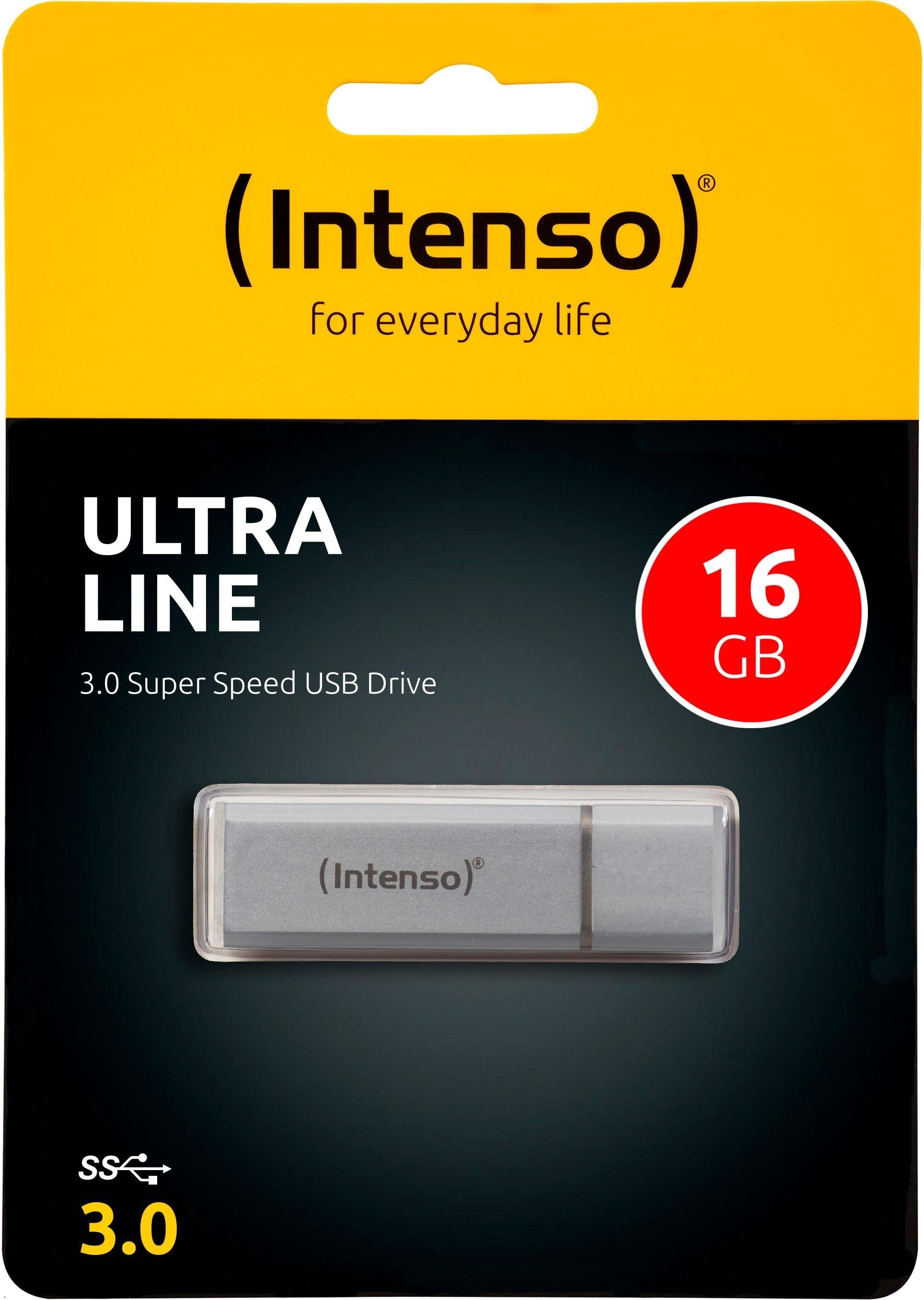 Intenso USB-Stick »Ultra Line«, (USB 3.0 Lesegeschwindigkeit 35 MB/s)