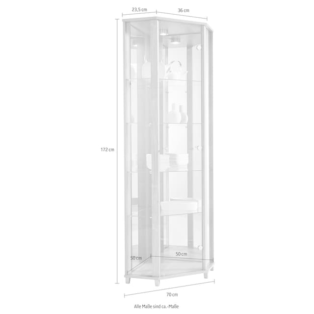 fif möbel Eckvitrine | BAUR