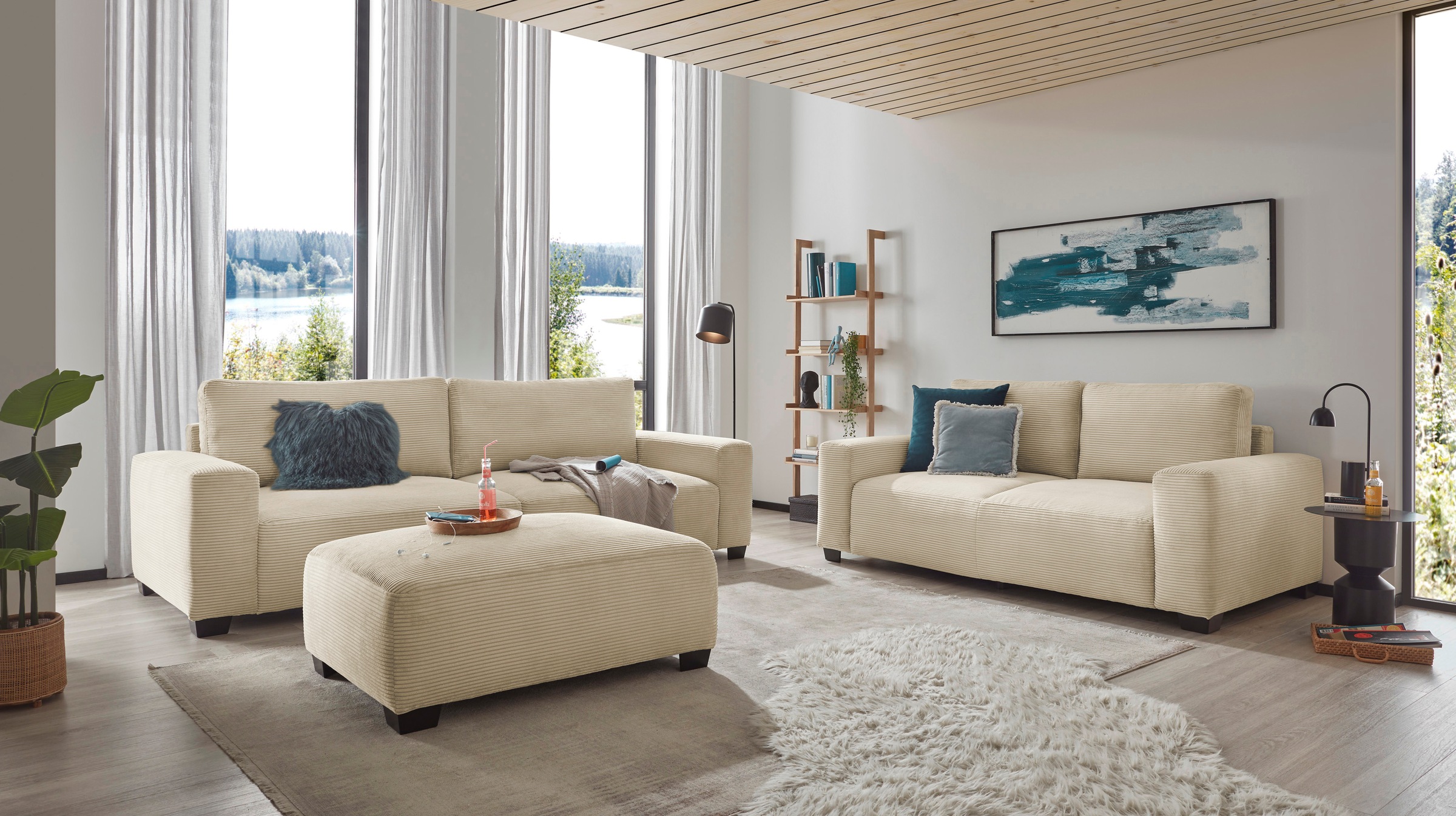 ED EXCITING DESIGN Polsterhocker »Elba«