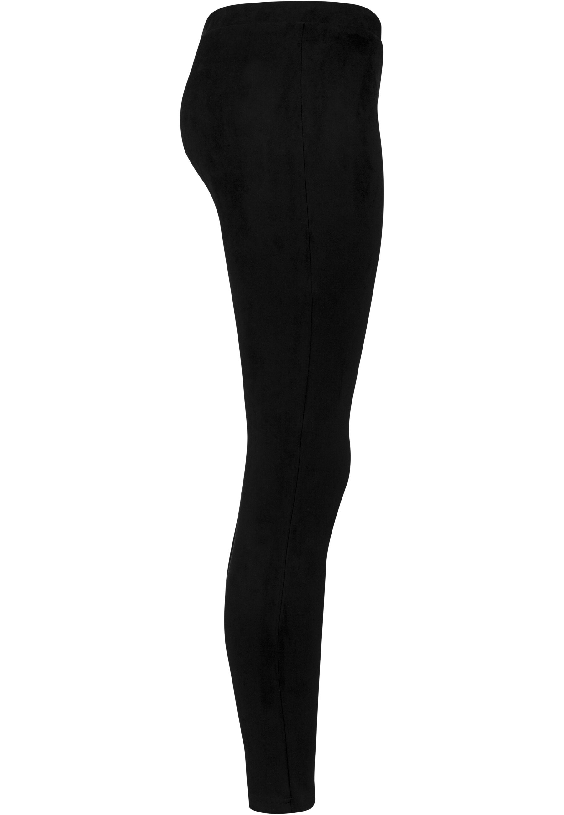 URBAN CLASSICS Leggings »Urban Classics Damen Ladies Imitation Suede Leggings«, (1 tlg.)