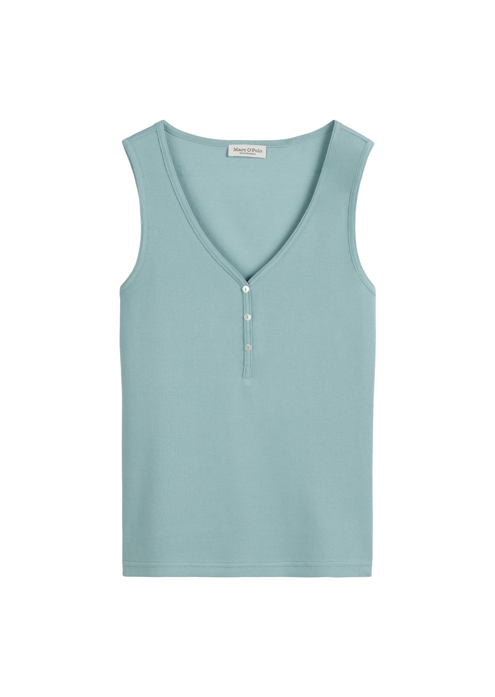 Marc O'Polo T-Shirt »mit Knopfleiste«