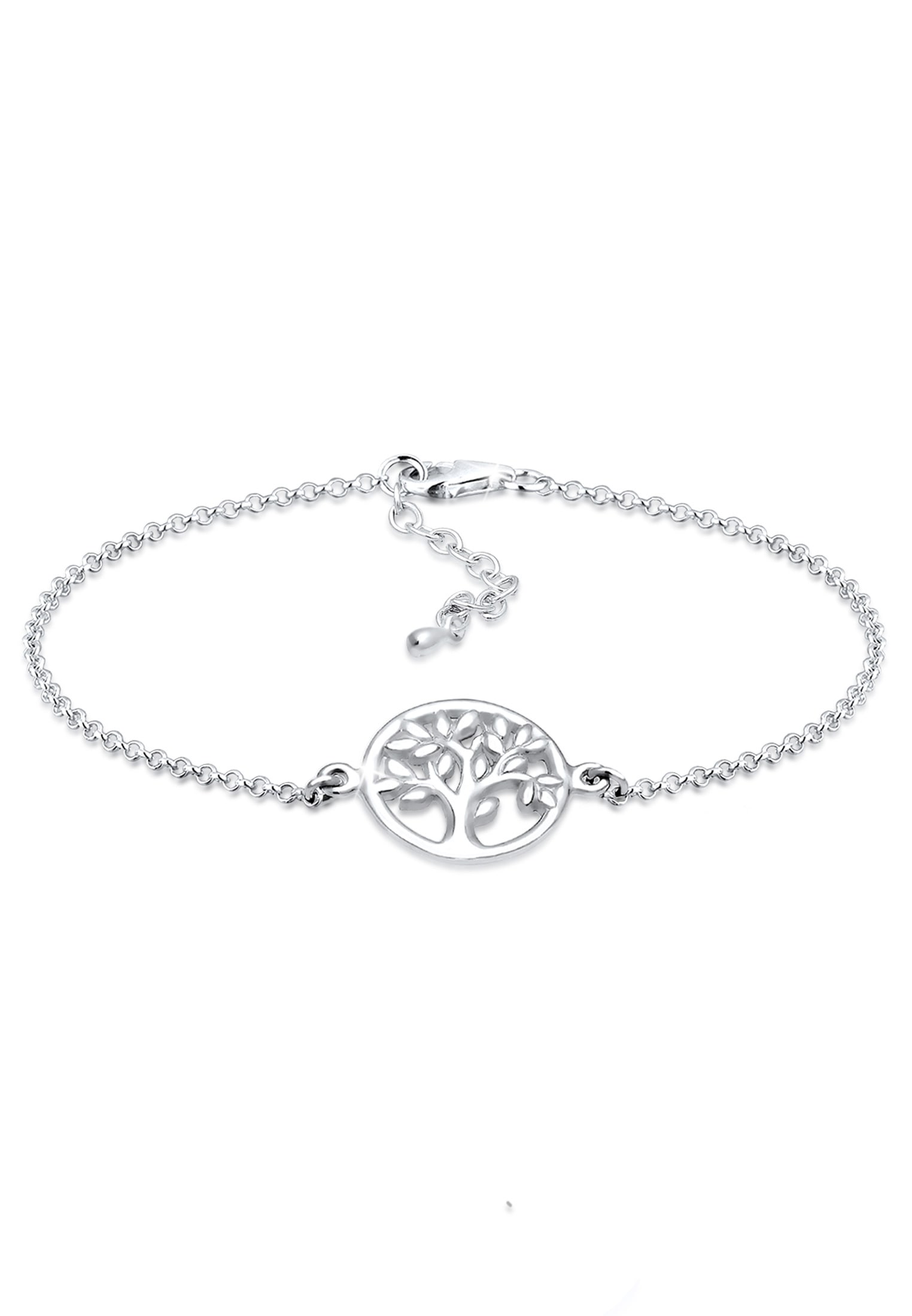 Elli Armband 925 bestellen BAUR Silber« Blatt | online Floral Sterling »Lebensbaum Kreis