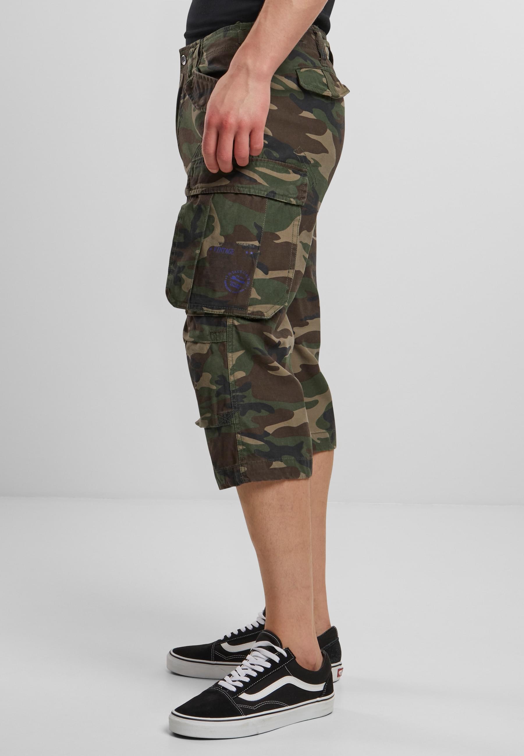 Brandit Stoffhose »Brandit Herren Industry Vintage Cargo 3/4 Shorts«, (1 tlg.)