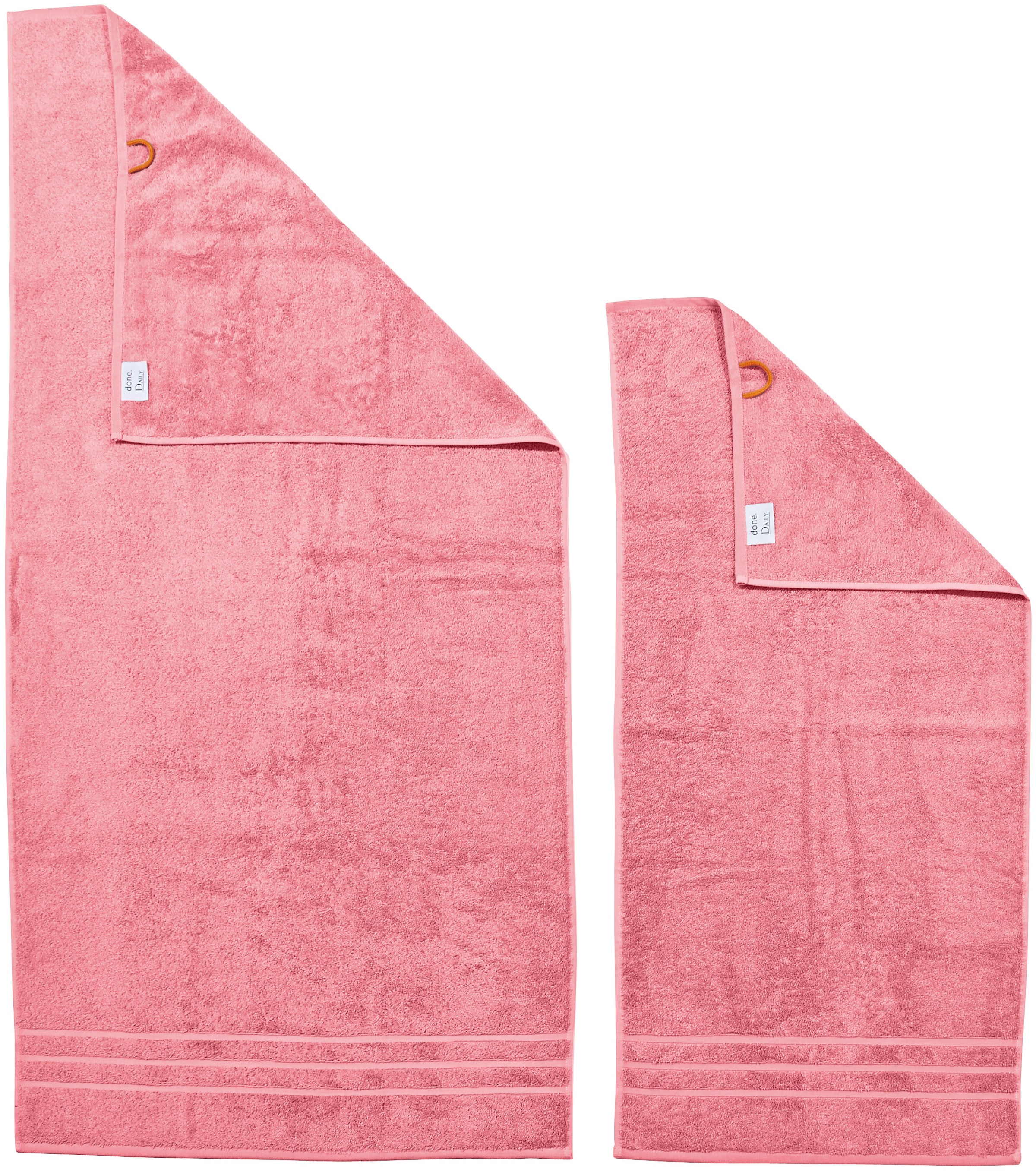 done.® Handtuch Set »Daily Uni«, Set, 6 tlg., Walkfrottier