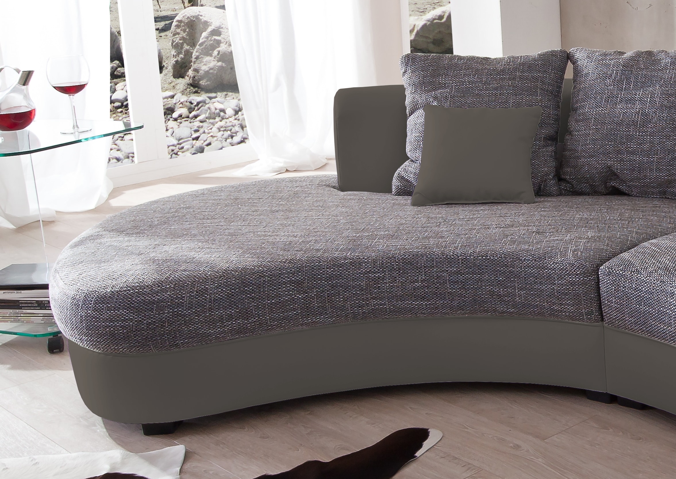 INOSIGN Ecksofa »Limoncello organische Formensprache, OTTOs Choice, L-Form«, ergonomische Form