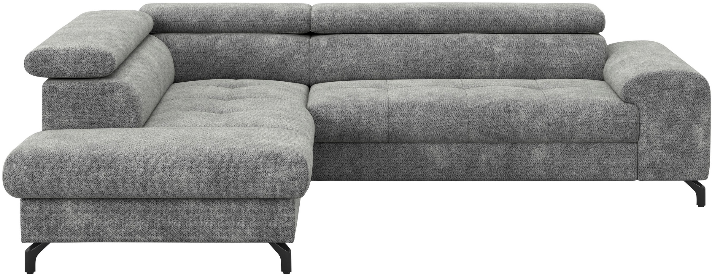 COTTA Ecksofa "Aura L-Form, B: 260 cm" mit Bettfunktion, Bettkasten & Kopft günstig online kaufen