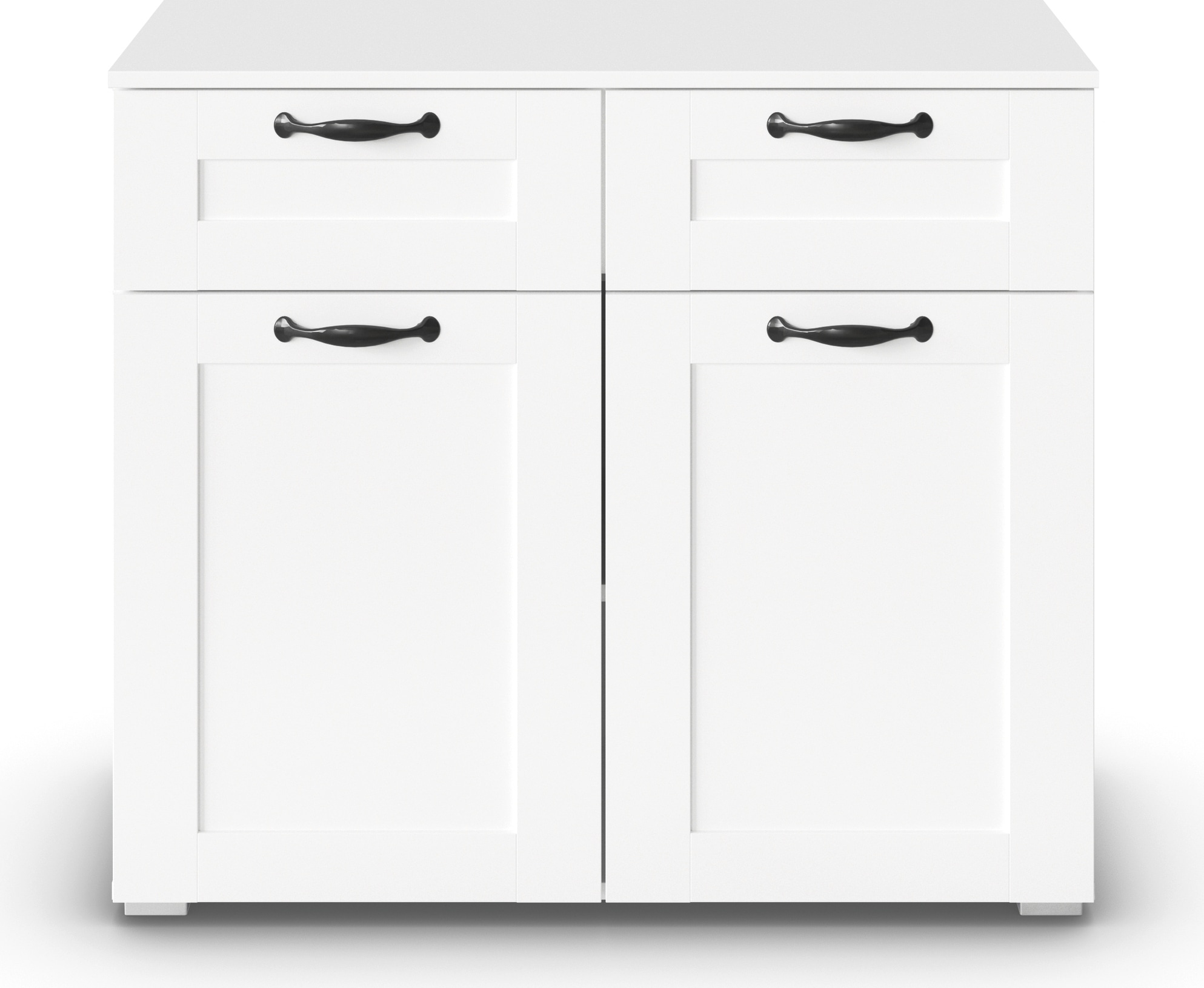 rauch Kombikommode »Cottage by Aditio«, in skandinavischem Landhausstil, 2 Schubladen mit Softclose-Funktion