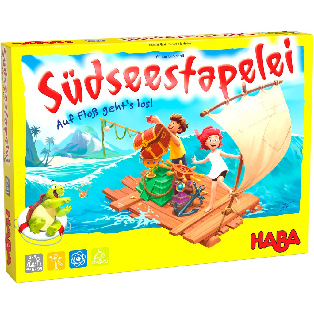 Haba Spiel »Holzspielzeug, Südseestapelei«