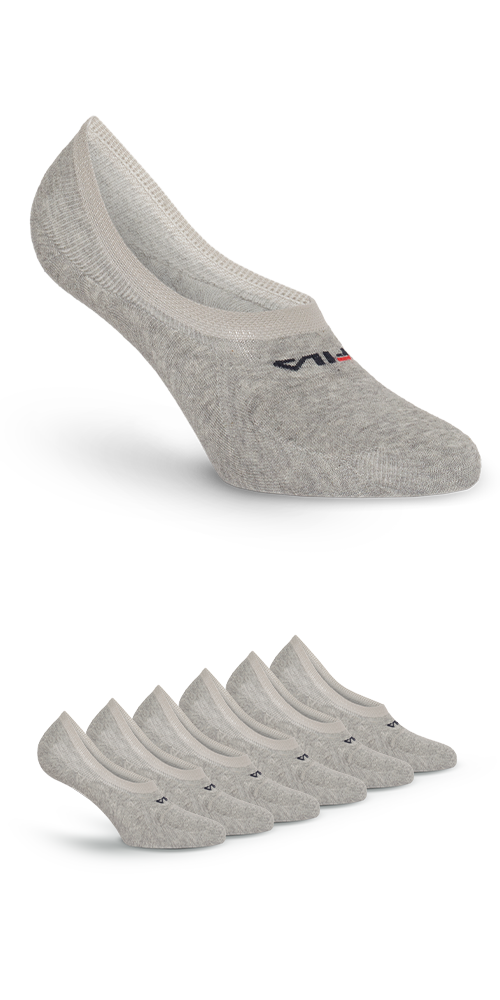 Fila Füßlinge "UNISEX GHOST SOCKS" 6 Paar, mit Logo-Schriftzug, Silikonstre günstig online kaufen