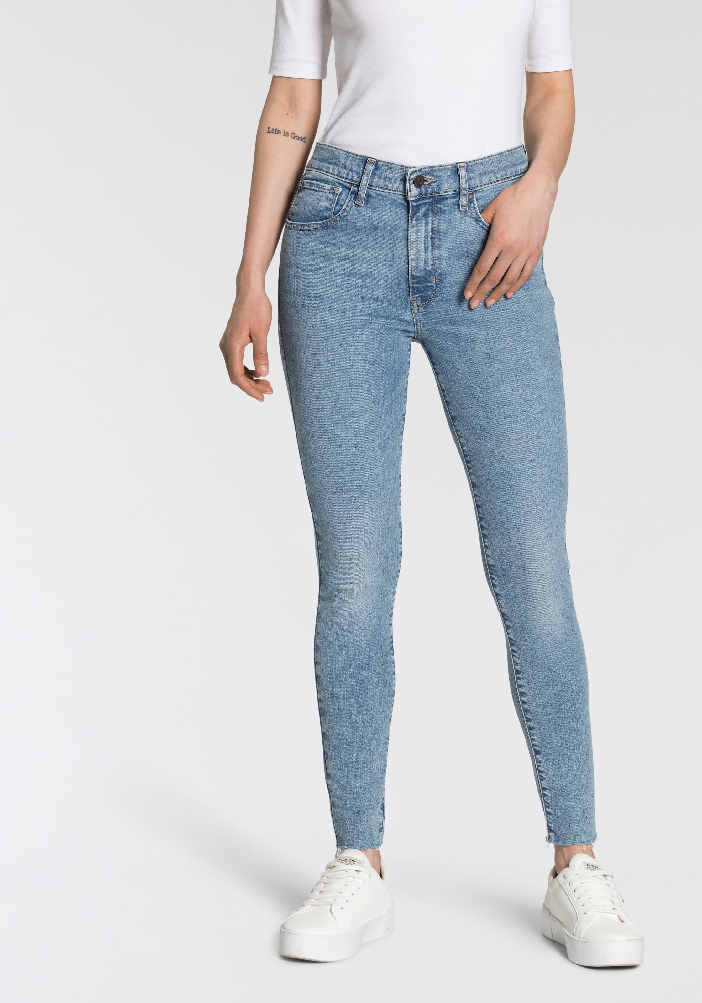 Skinny-fit-Jeans »720 High Rise«, High Waist mit offenem Saum