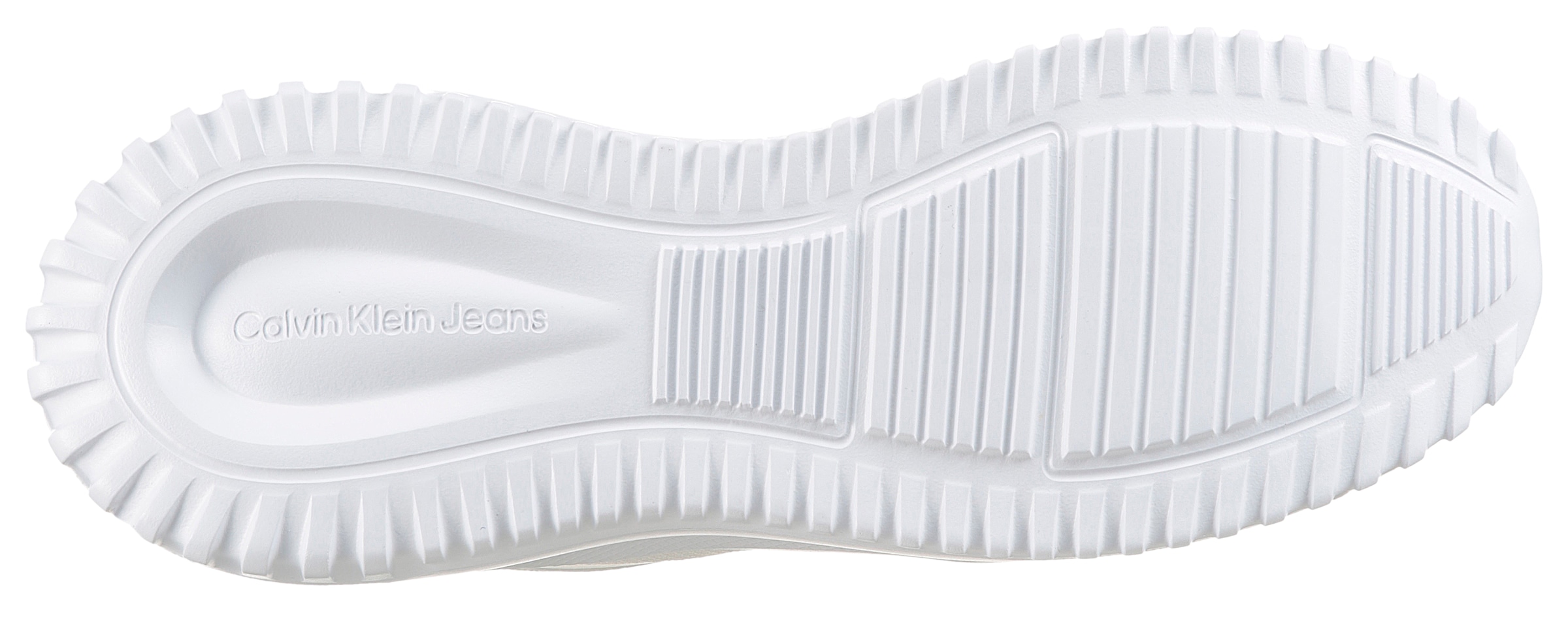 Calvin Klein Jeans Sneaker »EVA RUNNER LOW LACE MIX ML WN«, Freizeitschuh, Halbschuh, Schnürschuh mit leichter Laufsohle