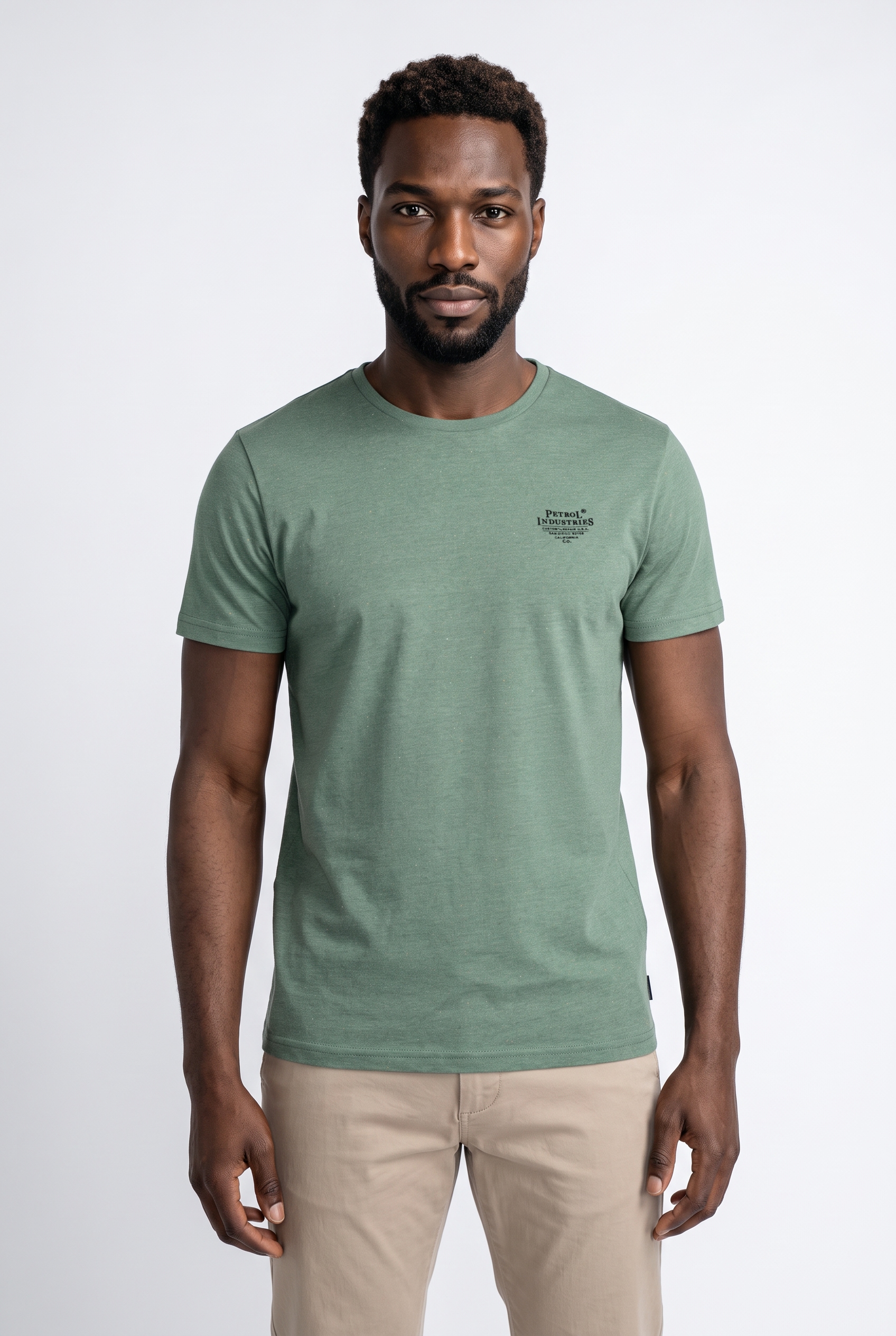 Petrol Industries T-Shirt "Men T-Shirt Claic Print" mit Logo Schriftzug