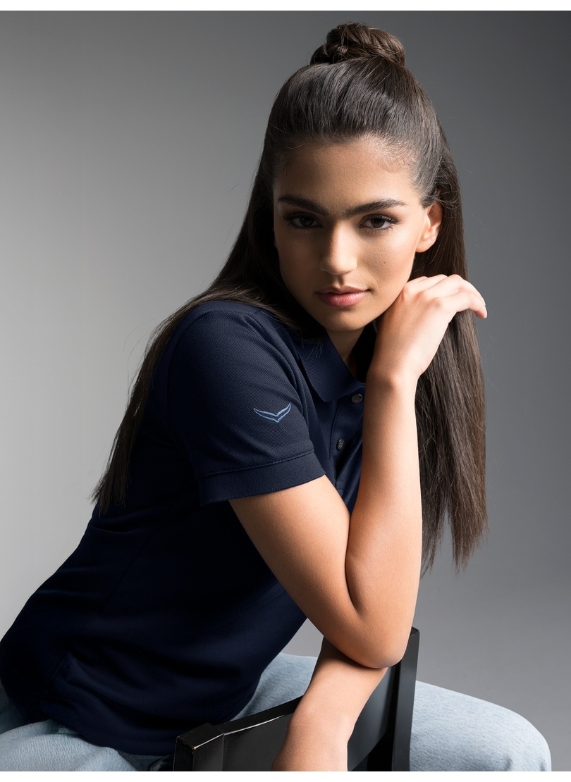 Trigema Poloshirt "TRIGEMA Poloshirt aus elast. Piqué" 1 Stk.