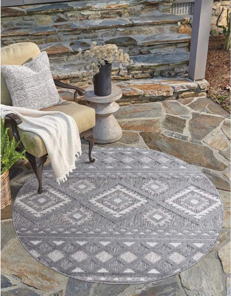 Carpet City Teppich "In-& Outdoorteppich Santorini 435, 3D-Effekt, Boho-Loo günstig online kaufen
