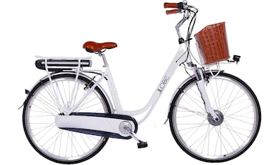 LLobe E-Bike »White Motion 2.0, 13,2Ah«, 7 Gang, Shimano, Frontmotor 250 W, (mit... kaufen