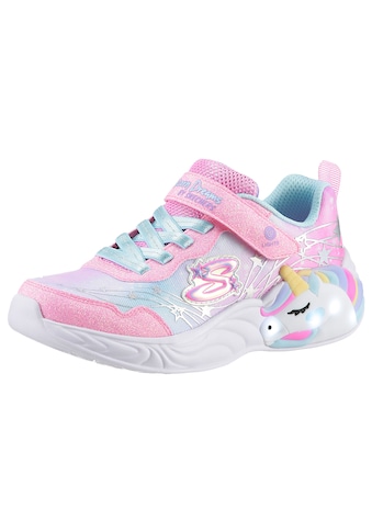 Slip-On Sneaker »UNICORN DREAMS - WISHFUL MAGIC, Blinkschuh,«, in funkelnder Optik