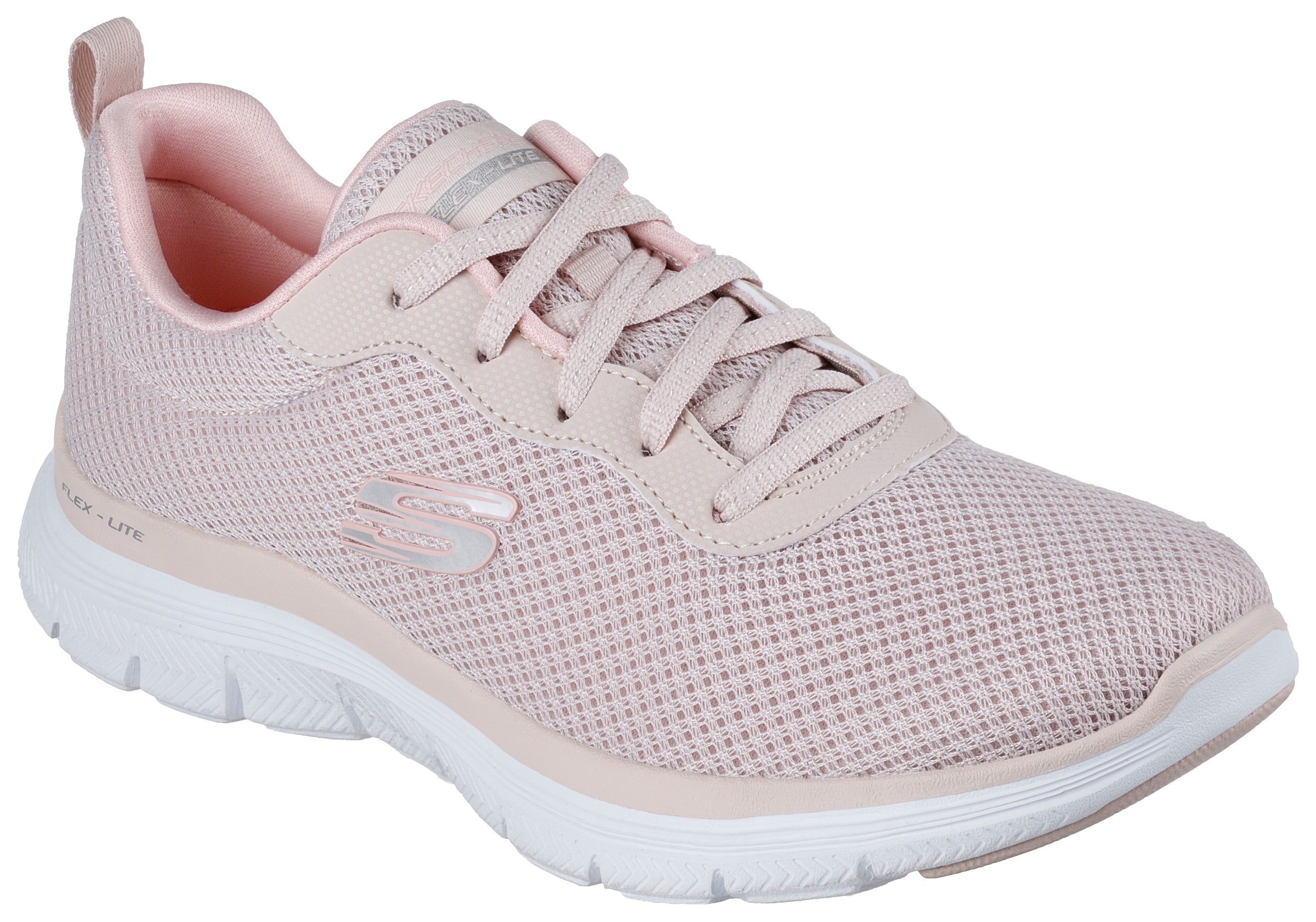 Skechers Sneaker "FLEX APPEAL 4.0 BRILLINAT VIEW", mit Air Cooled Memory Foam, Freizeitschuh, Halbschuh, Schnürschuh