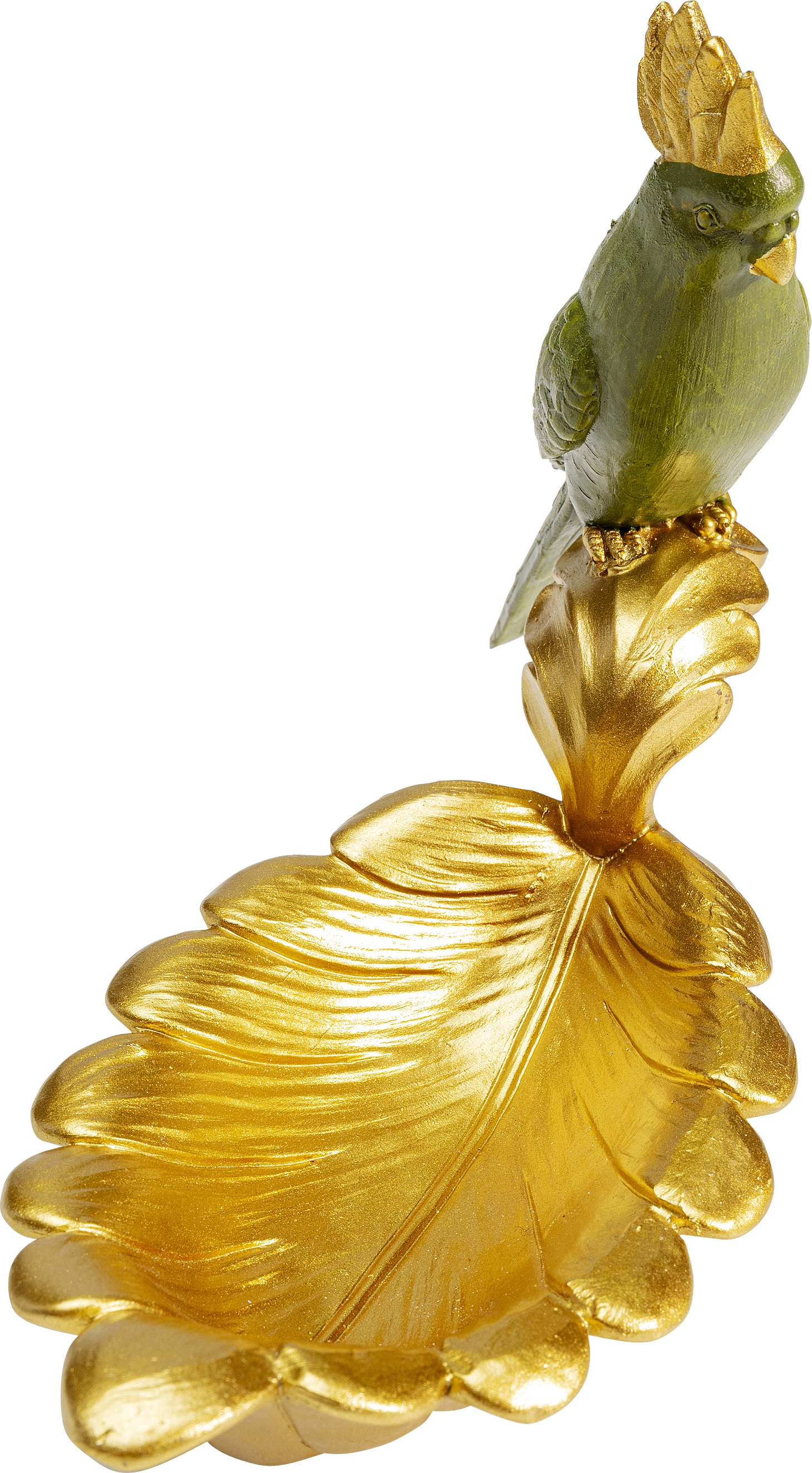 Kare Design Schale »Parrot Guard 10x21cm« aus Polyresin (Kunststein) aus lackiertem Polyresin