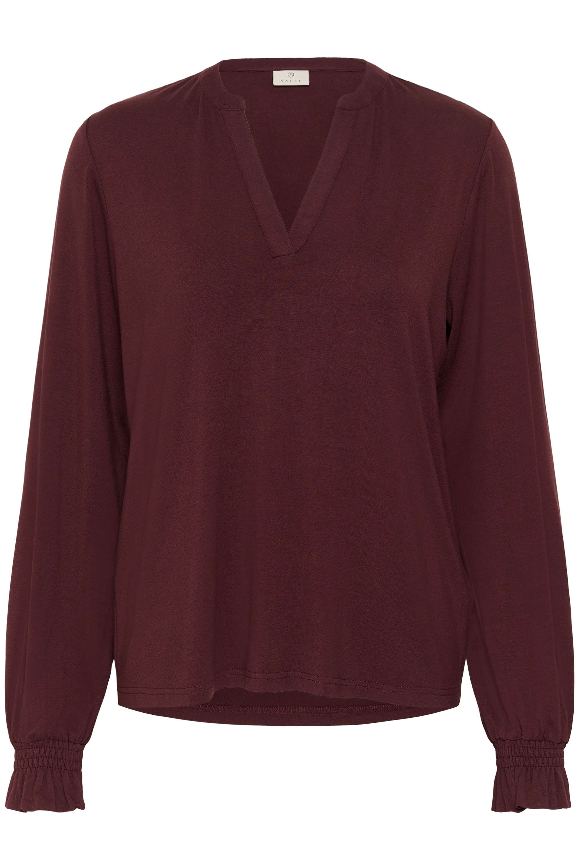 KAFFE Langarmbluse "Damen Langarm-Bluse KAcharlotte"