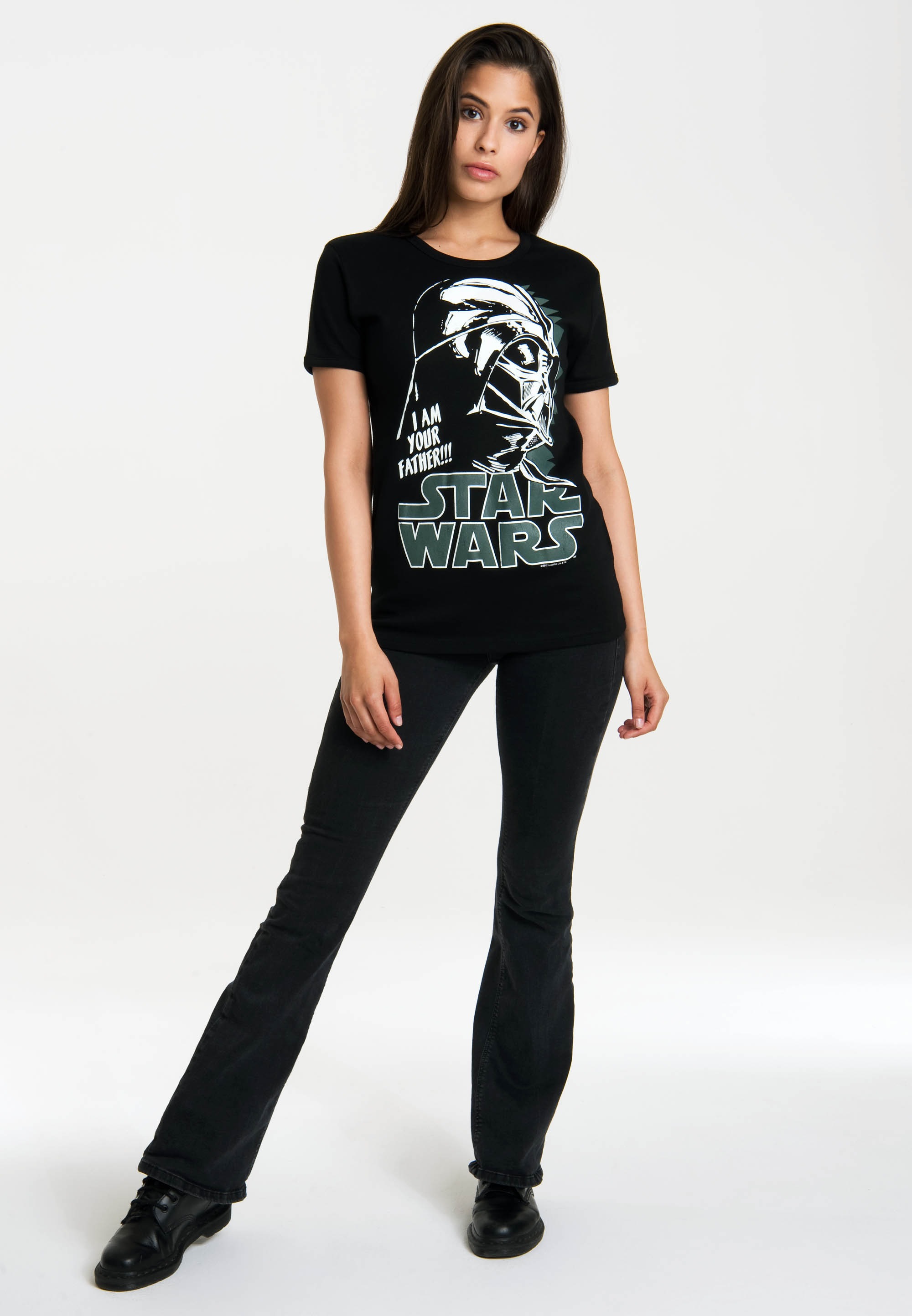 LOGOSHIRT T-Shirt »Star Wars«, mit lizenzierten Originaldesign