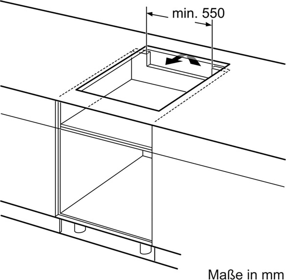 Constructa Backofen-Set »CX5VI603«, CX5VI603, mit Teleskopauszug nachrüstbar, Hydrolyse