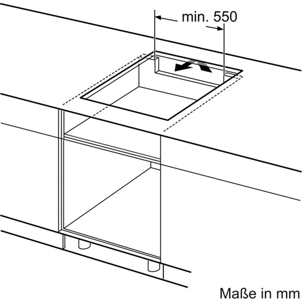 Constructa Backofen-Set »CX5VI603«, CX5VI603, mit Teleskopauszug nachrüstbar, Hydrolyse