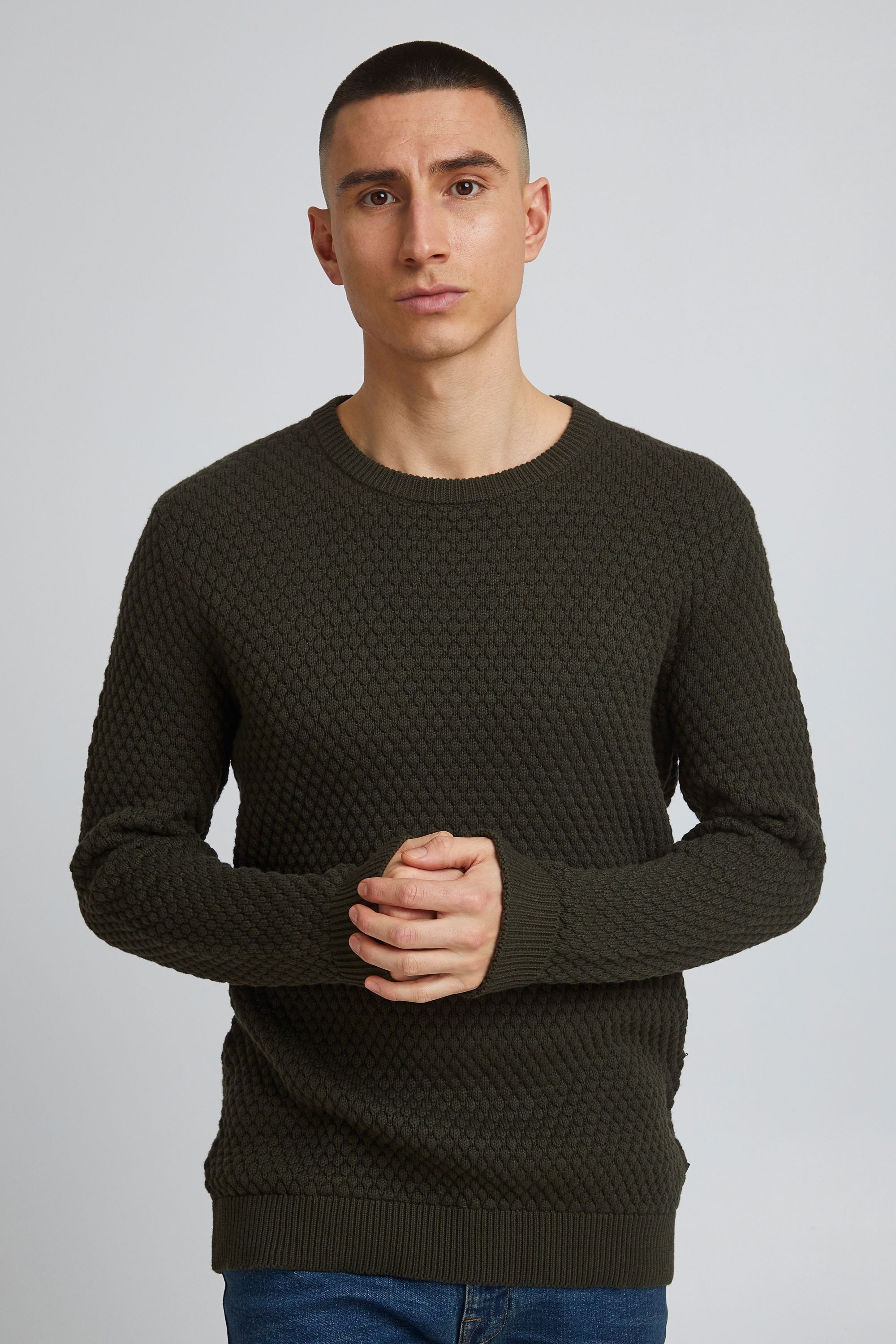 !Solid Strickfleece-Pullover »Strickpullover SDClive«