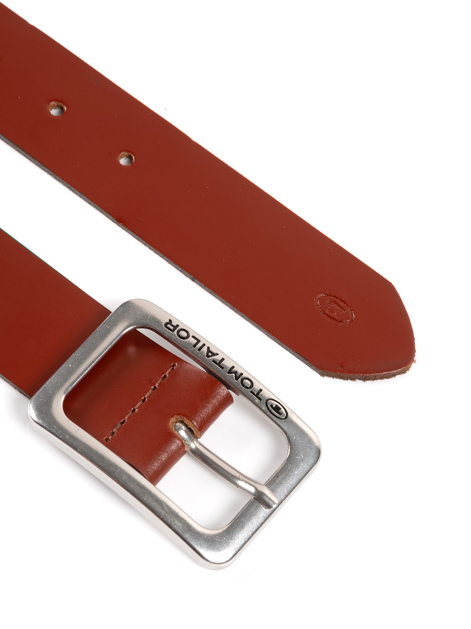 Thumbnail - TOM TAILOR Ledergürtel "TTEVE", 4 cm breiter Damen Ledergürtel, kalssiches Must-Have